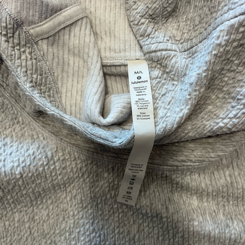 Women’s Lululemon Gray Hoodie Size M/L